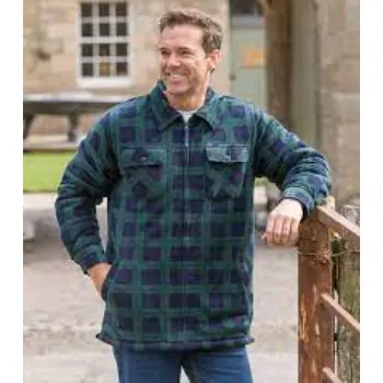 Sutherland Fleece Shirt by Hoggs of Fife 
